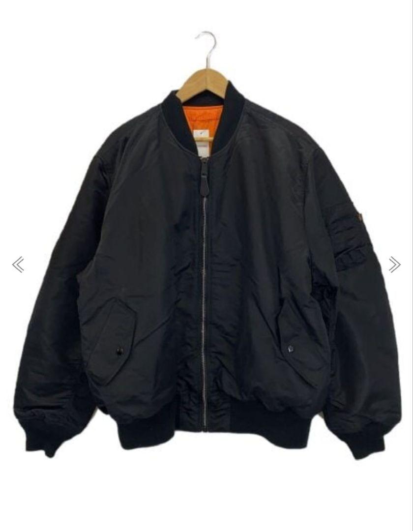 【訳あり美品】【希少3Lサイズ】【アルファ】【MA-1】【人気ブラック】大きい