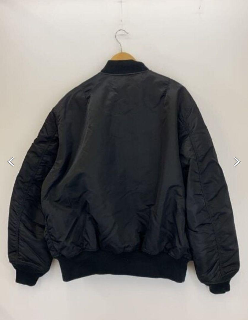 【訳あり美品】【希少3Lサイズ】【アルファ】【MA-1】【人気ブラック】大きい