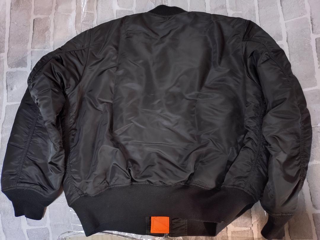 【訳あり美品】【希少3Lサイズ】【アルファ】【MA-1】【人気ブラック】大きい