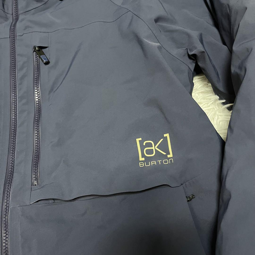 最高級 BURTON AK バートン HELITACK ダウン スノボ ネイビー