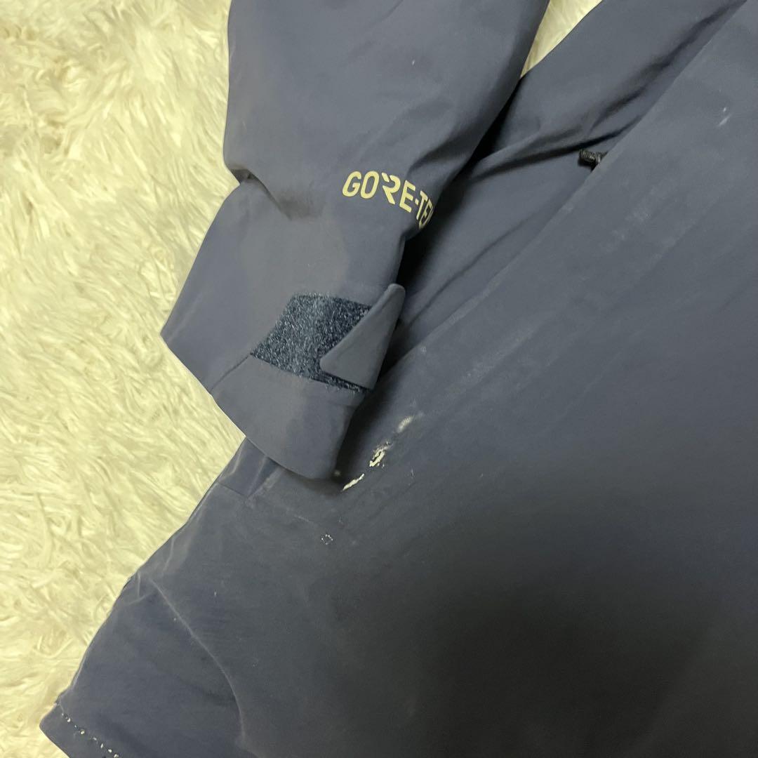 最高級 BURTON AK バートン HELITACK ダウン スノボ ネイビー