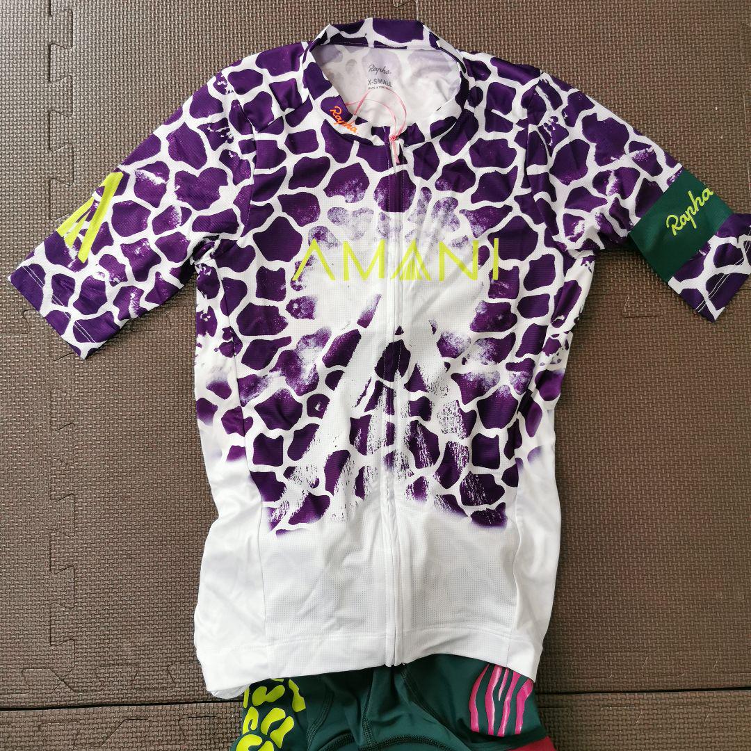 【未使用品】Rapha Team AMANI サイクルジャージ&ビブショーツ