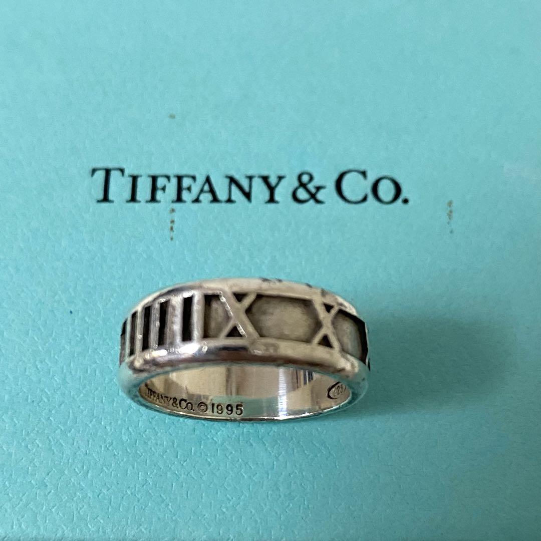 TIFFANY&Co. ティファニー　アトラス　リング　8号