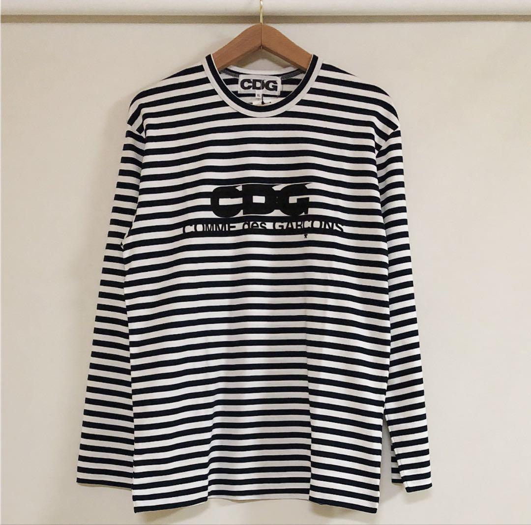 コムデギャルソンCDG ボーダーロングスリーブサカナクション ロンTシュプリーム