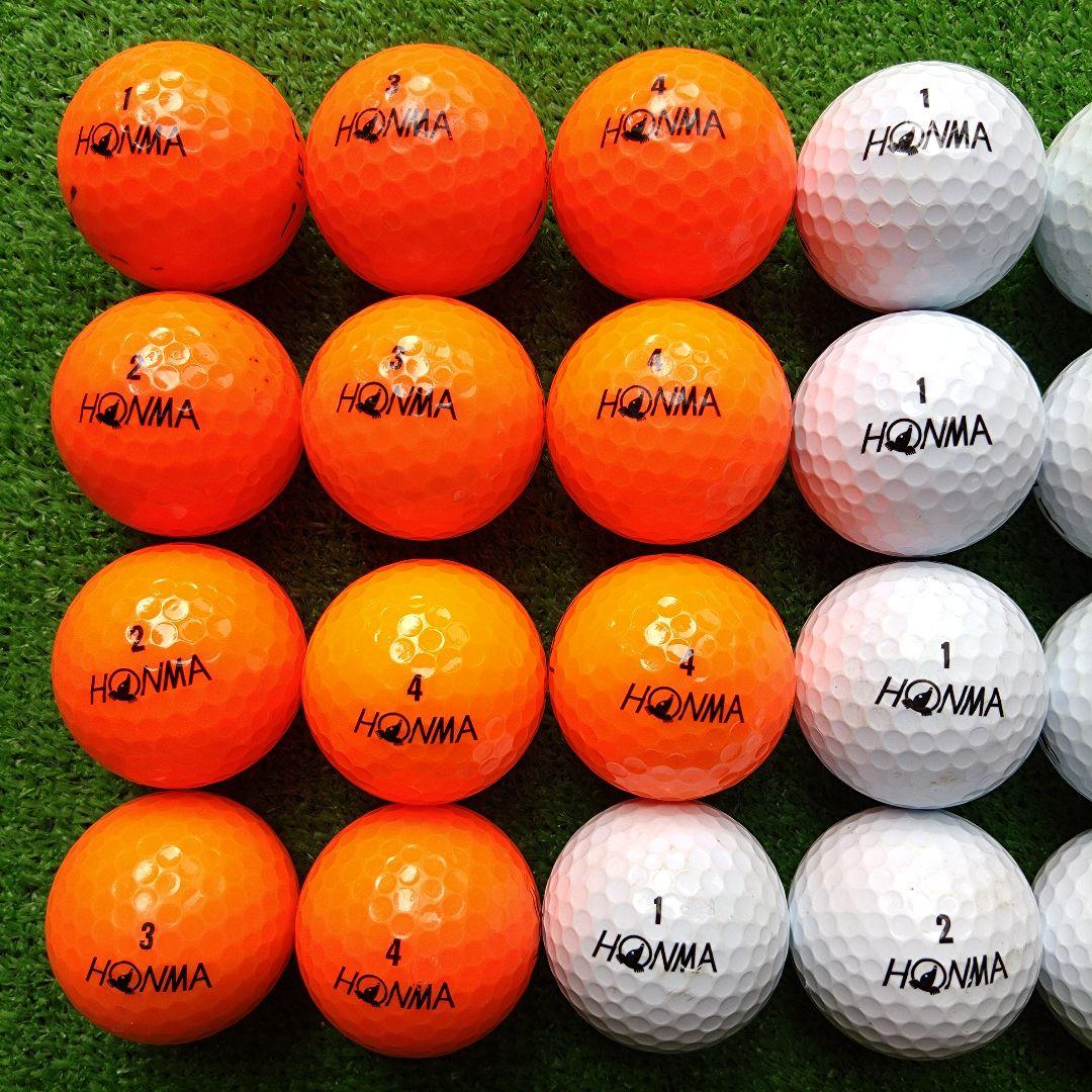 HONMA カラーロストボール D1他 300球 年式混合