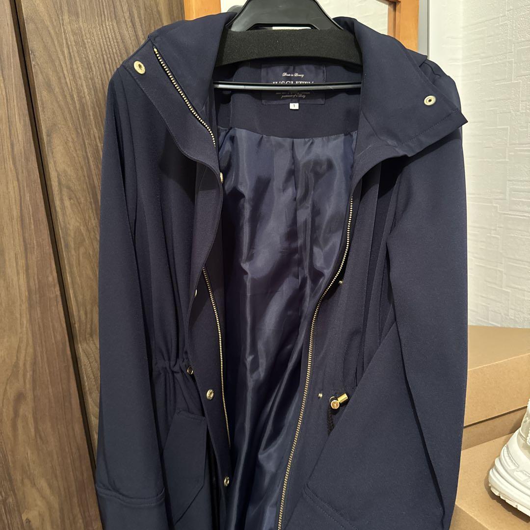 美品★ JUSGLITTY ⭐︎撥水フード付きロングコート