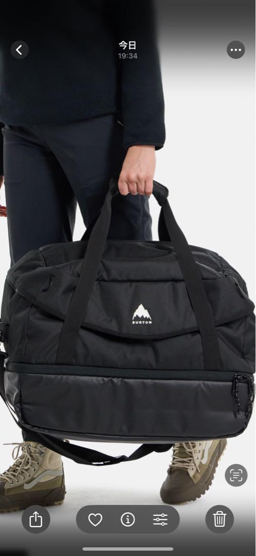 Burton ギグ70Lダッフルバッグ True Black