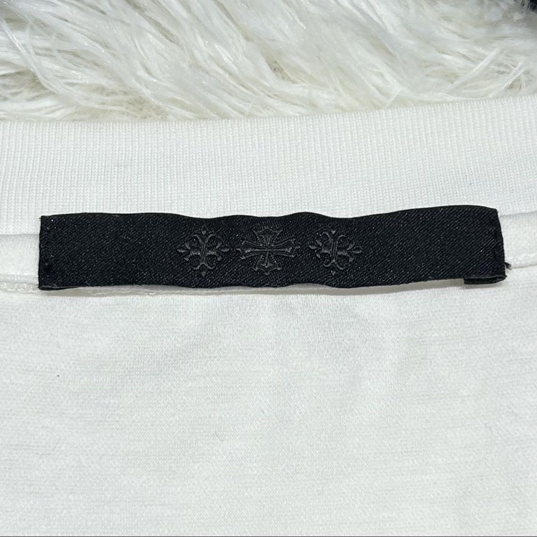 【極美品】希少サイズ タトラス NUNKI ヌンキ Tシャツ 刺繍 白 XL