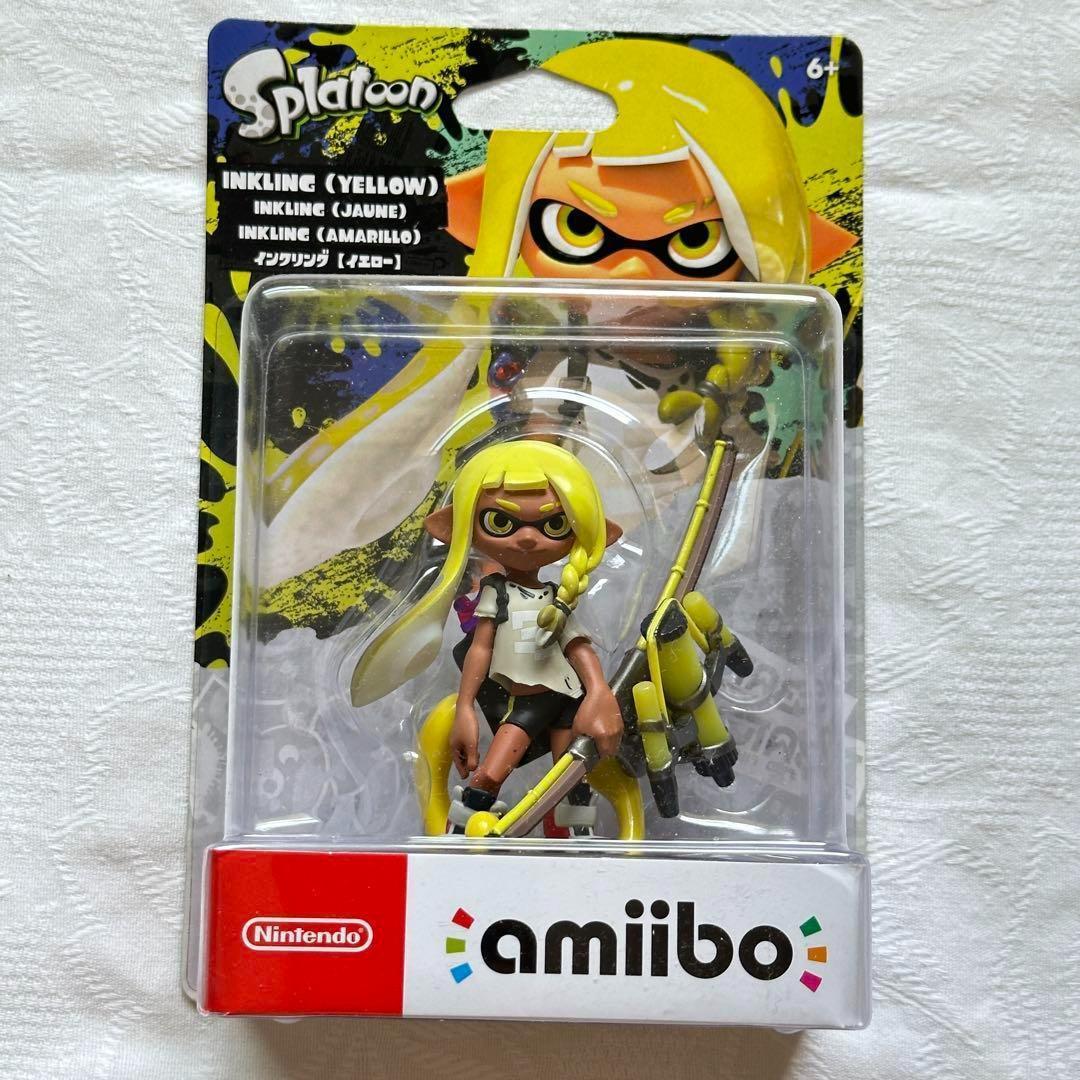 スプラトゥーン　amiibo オクトリングブルー インクリングイエロー　コジャケ