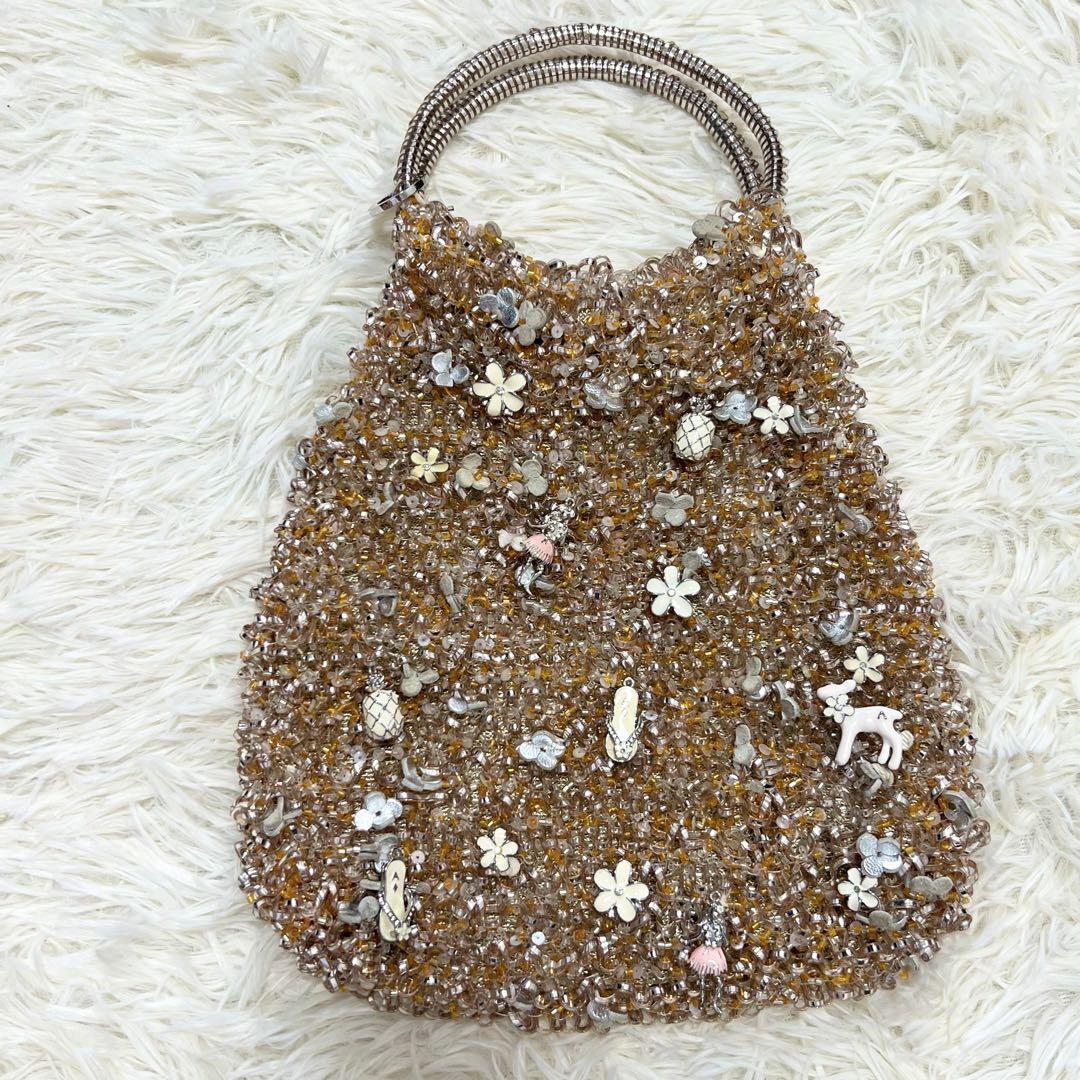 美品ハワイ限定✨️可愛いストラップ付き♪ アンテプリマ ワイヤーバック