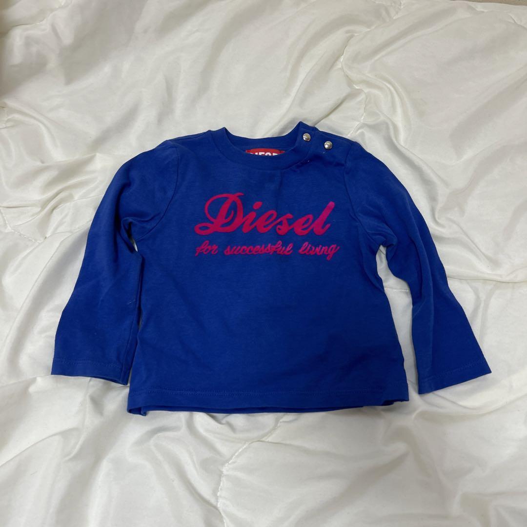 DIESEL ディーゼル 長袖Tシャツ カットソー レディース ドロップ