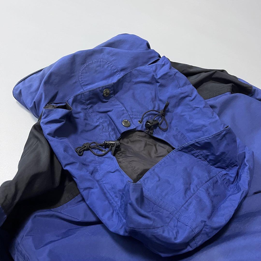 古着 THE NORTH FACEノースフェイス XL シェルジャケット ブルー