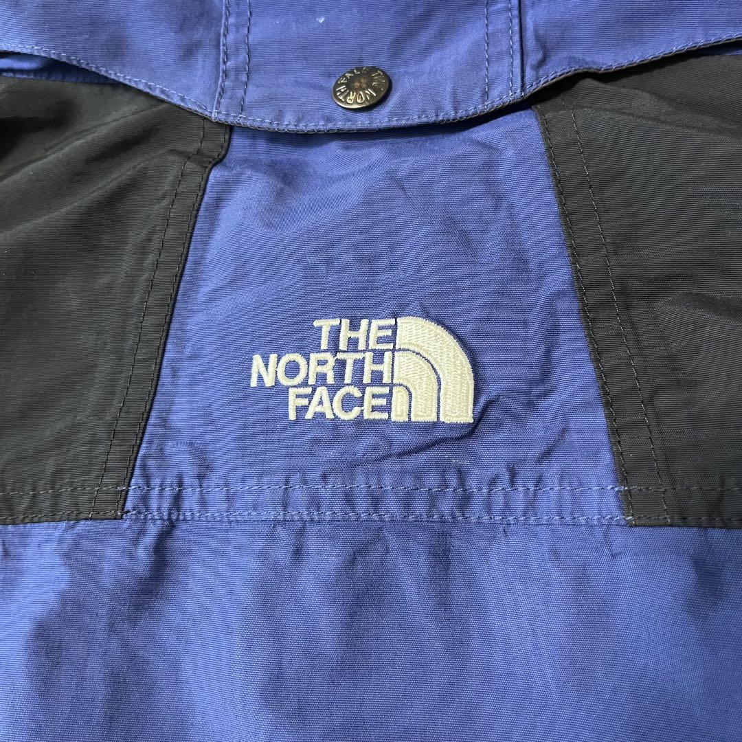 古着 THE NORTH FACEノースフェイス XL シェルジャケット ブルー