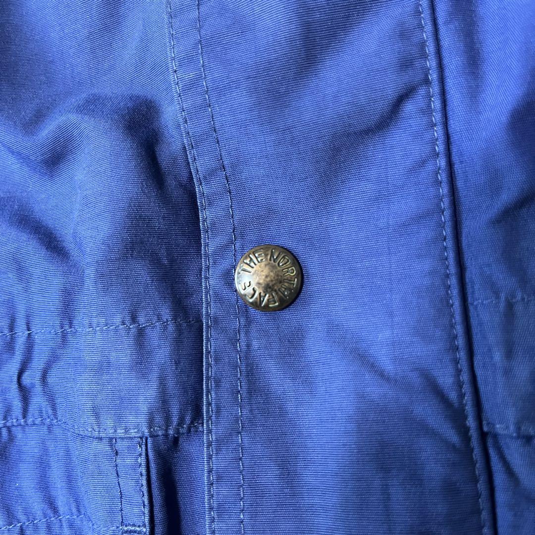 古着 THE NORTH FACEノースフェイス XL シェルジャケット ブルー