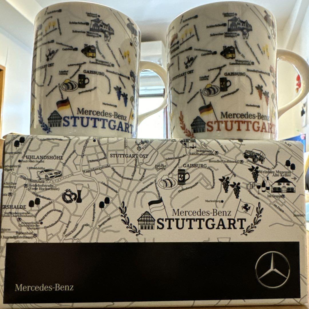 Mercedes-Benz シュトゥットガルト マグカップ 2個セット