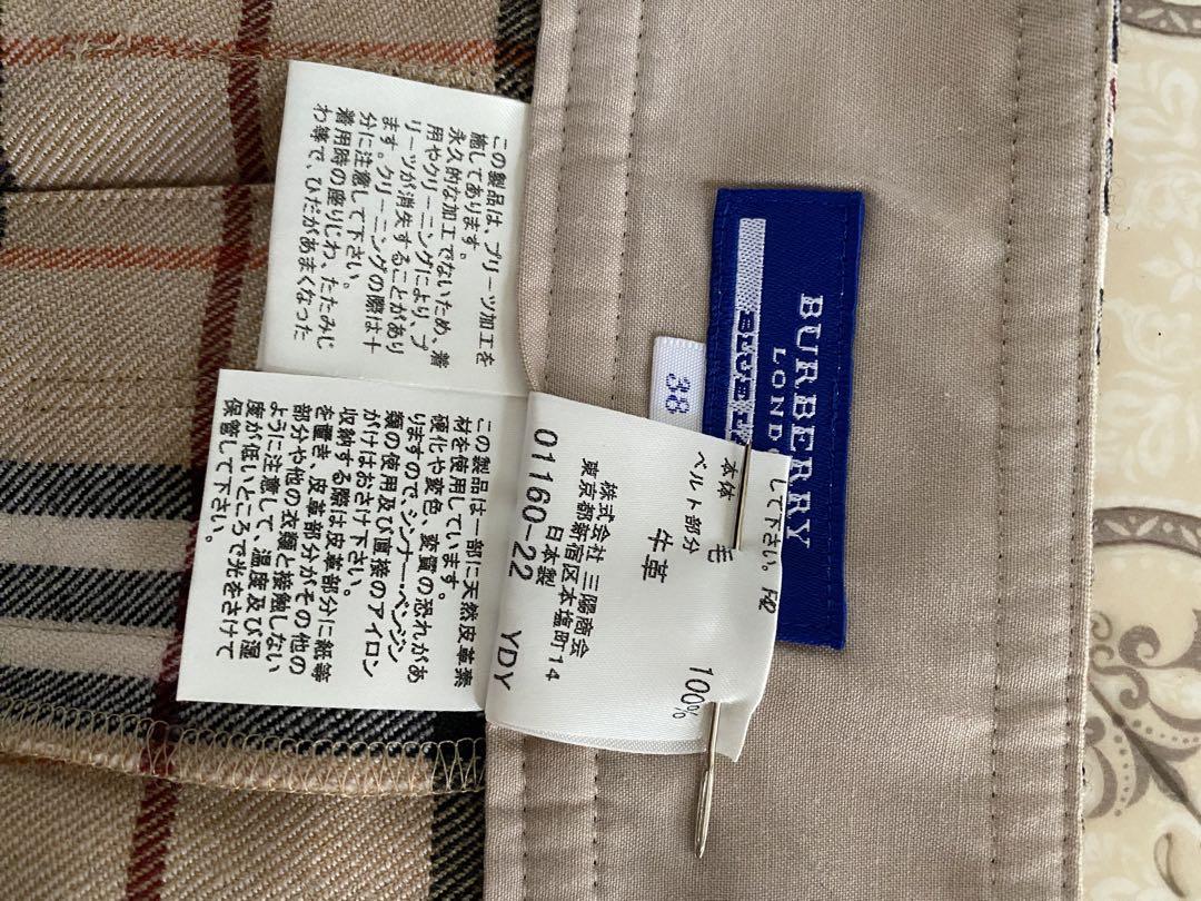 BURBERRY チェック柄 スカート 38