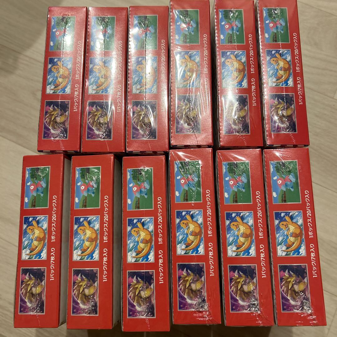 ポケモンカード　151 box シュリンク付き　12box