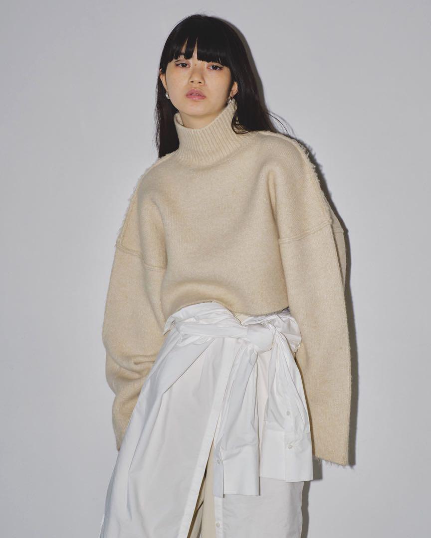 新品 Todayful Brashed Short Turtleknit ニット