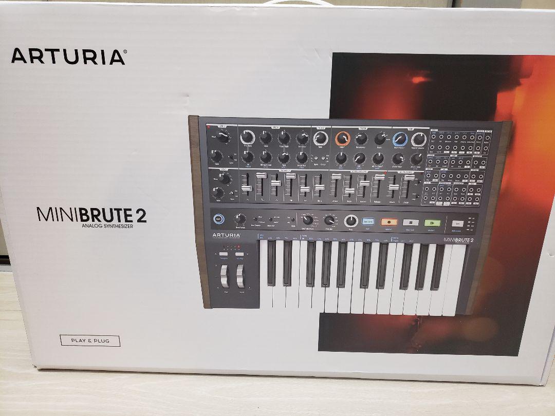 通販得価 ほぼ新品 ARTRIA miniBRUTE2 0QpeV-m94291885726 豊富なセール
