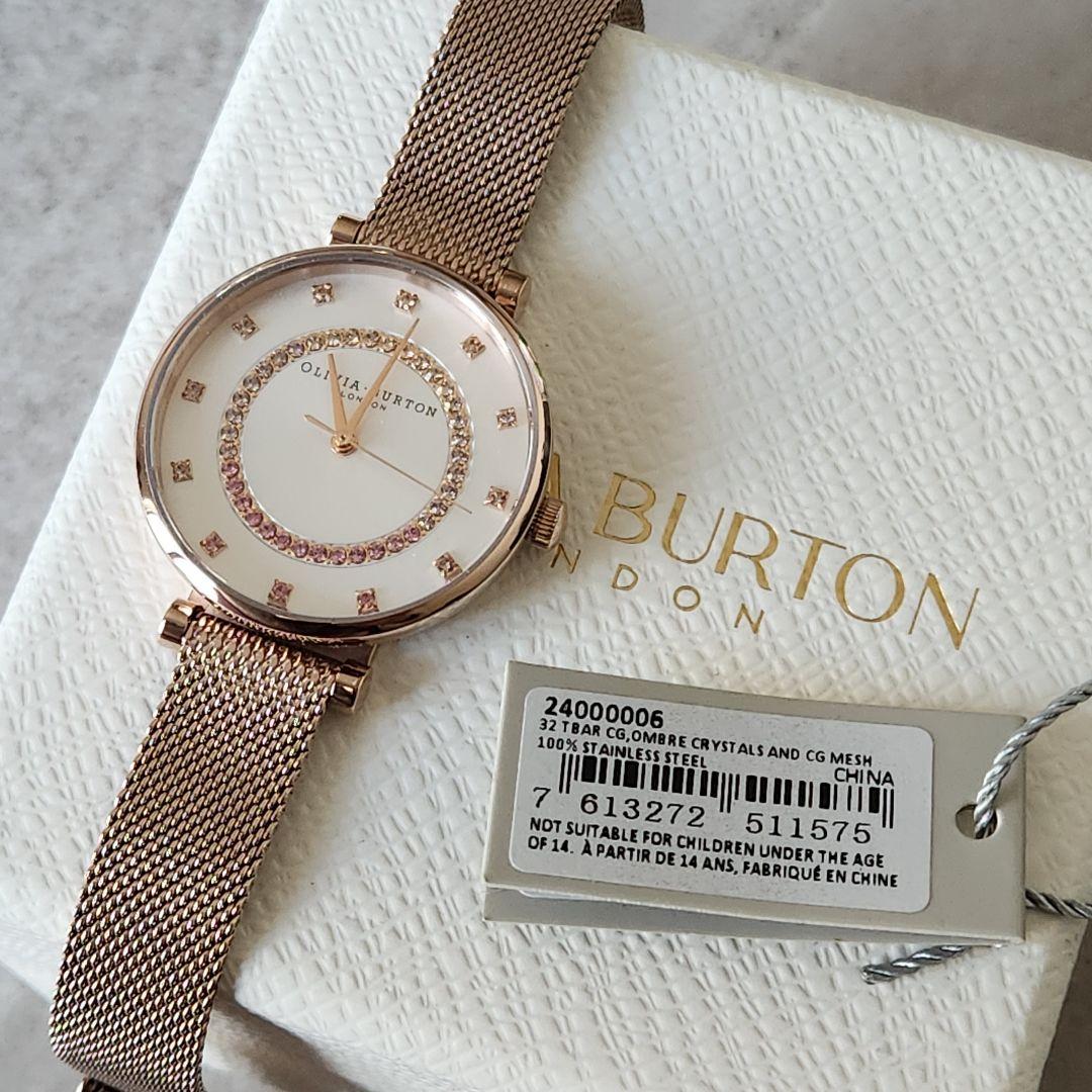 新品訳あり OLIVIA BURTON 腕時計 ベルグレイブ ティーバーホワイト 新品訳あり OLIVIA BURTON 腕時計 ベルグレイブ ティーバーホワイト