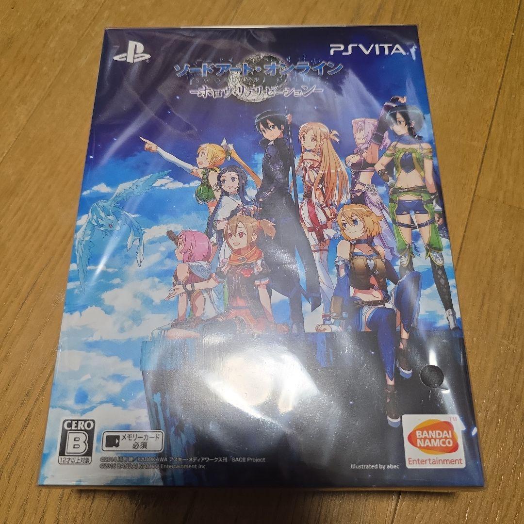新品未開封品 Vita ソードアート・オンライン -ホロウ・リアリゼーション- 8,483円
