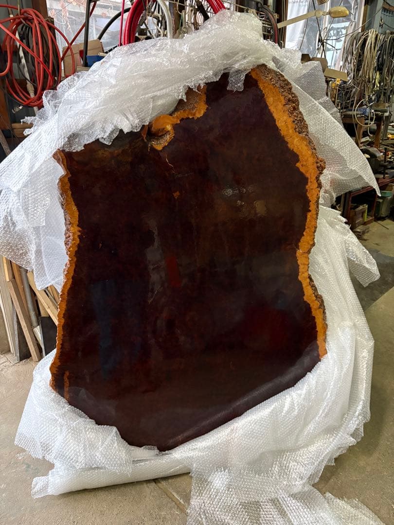 花梨材　杢あり　1600㍉×1000㍉×50㍉サイズ