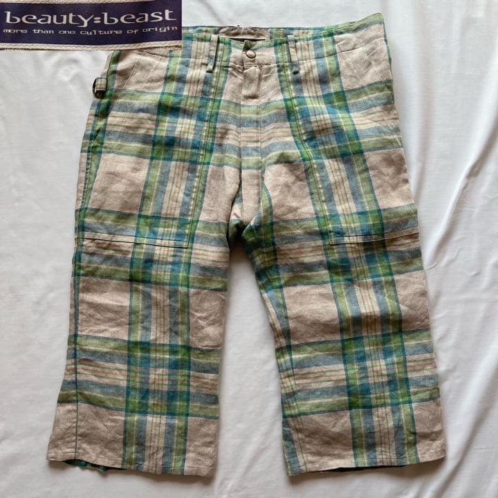 beautybeast ビューティビースト クロップドパンツ 7部丈 ボンテージ