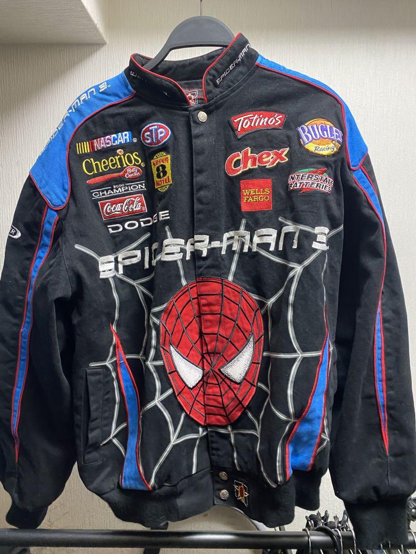 スパイダーマンレーシングジャケット スパイダーマン3 xl JH DESIGS  激レア