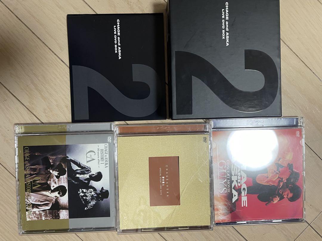 ミュージック CHAGE and ASKA LIVE DVD BOX 2