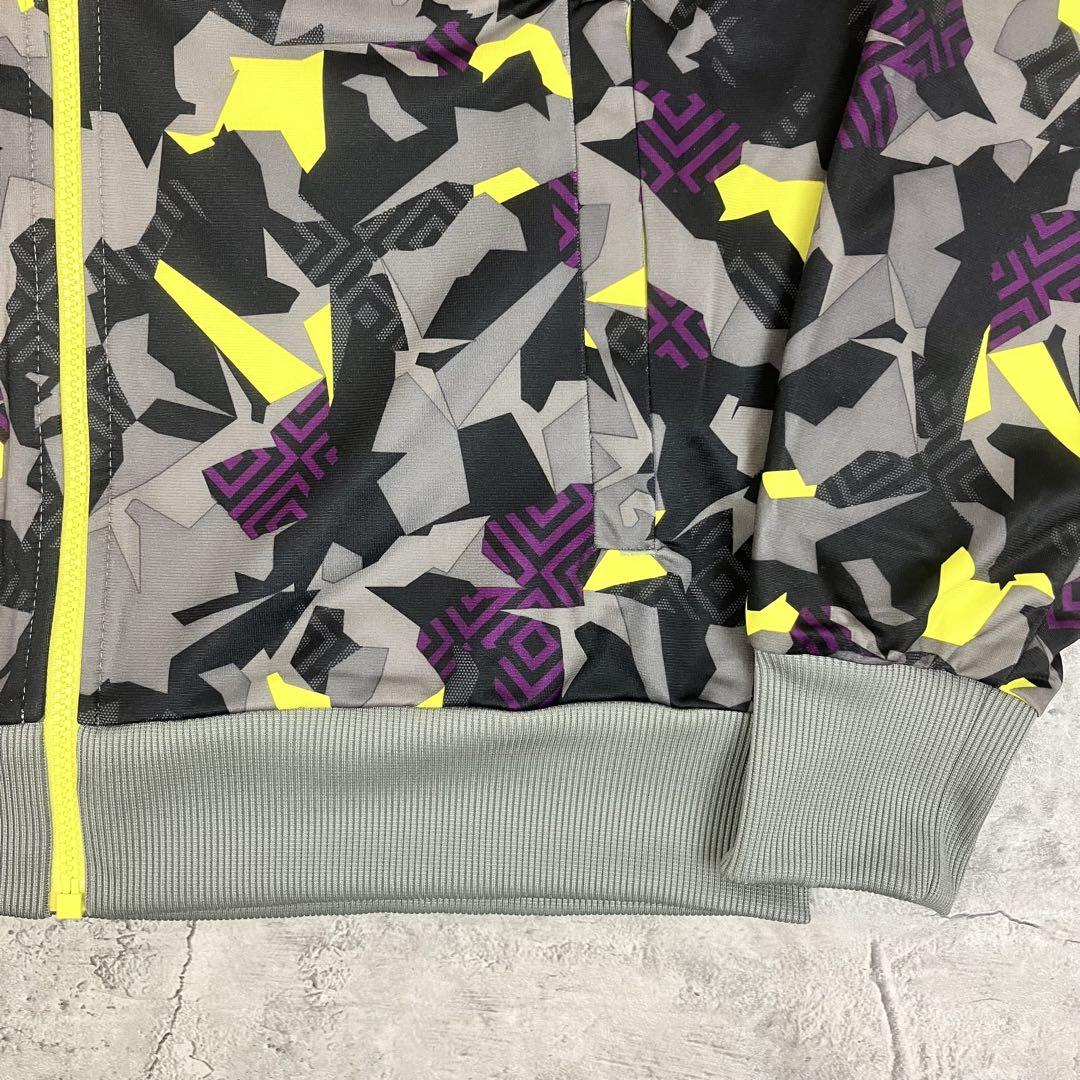 y2k puma プーマ 迷彩 トラックジャケット 総柄