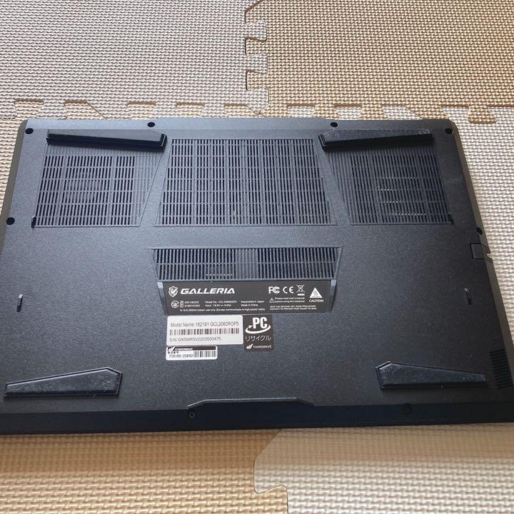2022大得価 ゲーミングノートPC GALLERIA GCL2060RGF5 iAsZB-m94302023163 豊富な人気SALE