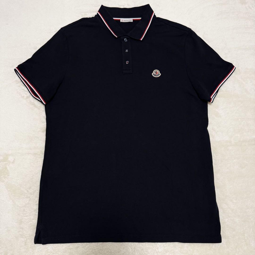 【国内発送】MONCLER ポロシャツ ロゴワッペン 8a00013 国内発送】MONCLER ポロシャツ ロゴワッペン 8a00013 (MONCLER