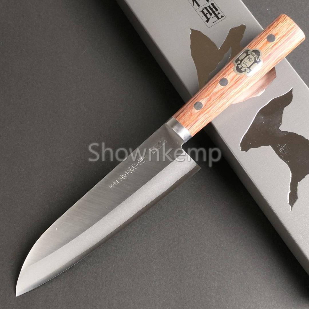 包丁 兼常作 KC-148 DPステン割込口金付 赤合板柄 三徳 16.5cm - メルカリ 包丁 兼常作 KC-148 DPステン割込口金付 赤合板柄 三徳 16.5cm - メルカリ