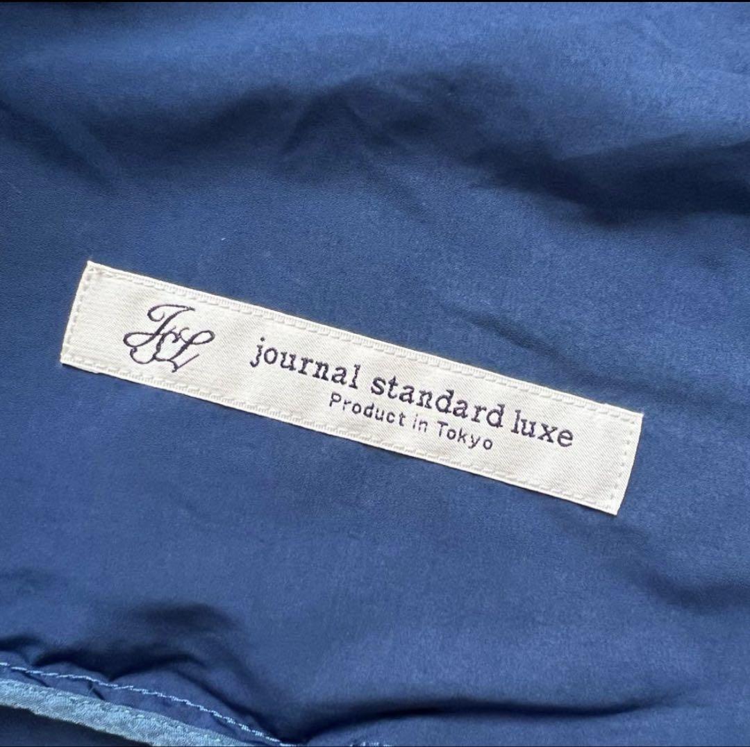 美品　journal standard luxe タフタ フードブルゾン