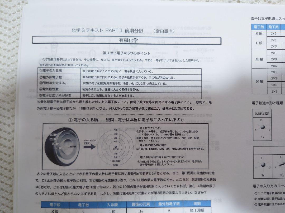 駿台　高2選抜化学 通期 テキスト 2024 新課程 最新版　増田重治 井龍秀徳 駿台 高2選抜化学 通期 テキスト 2024 新課程 最新版 増田重治