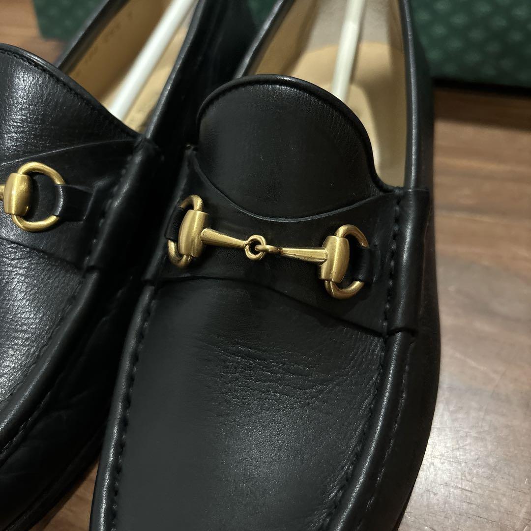 GUCCI グッチ ホース ビット ローファー 靴 黒 35 JPN 22cm GUCCI グッチ ホース ビット ローファー 靴 黒 35 JPN 22cm