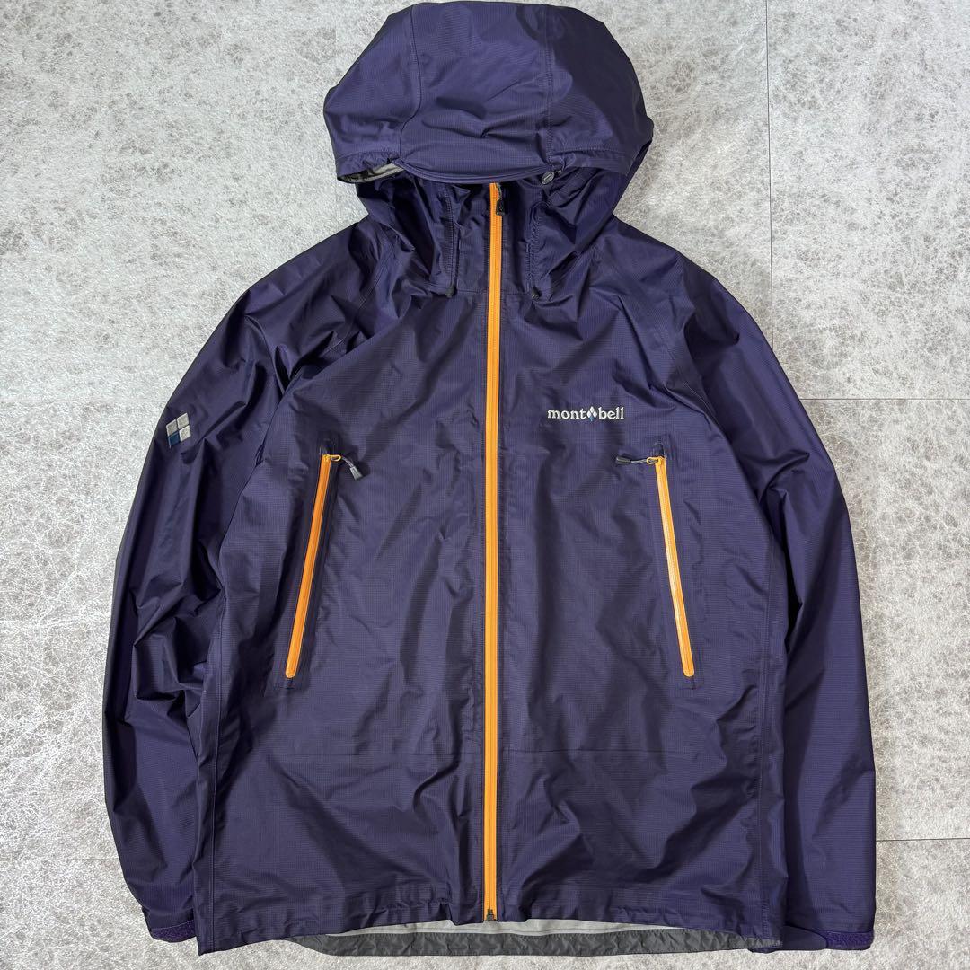 モンベル ストームクルーザージャケット ゴアテックス パープル XL 登山