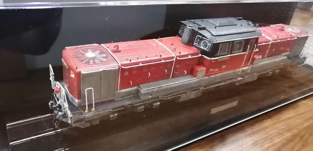 アオシマ　DD51 模型組立品　ライト&ケース付き