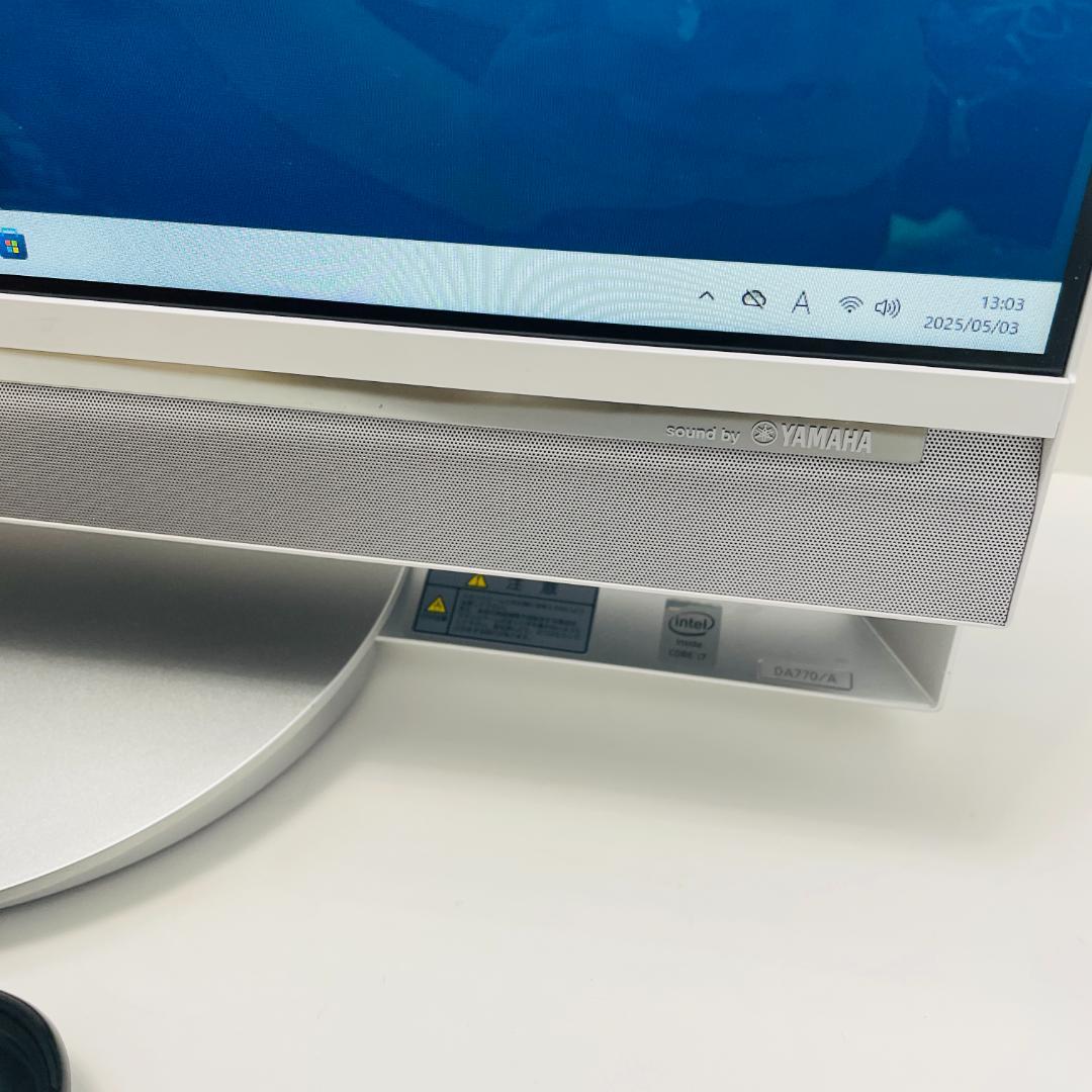 【中古】NEC LAVIE DA770/A 一体型PC 8GB SSD256GB