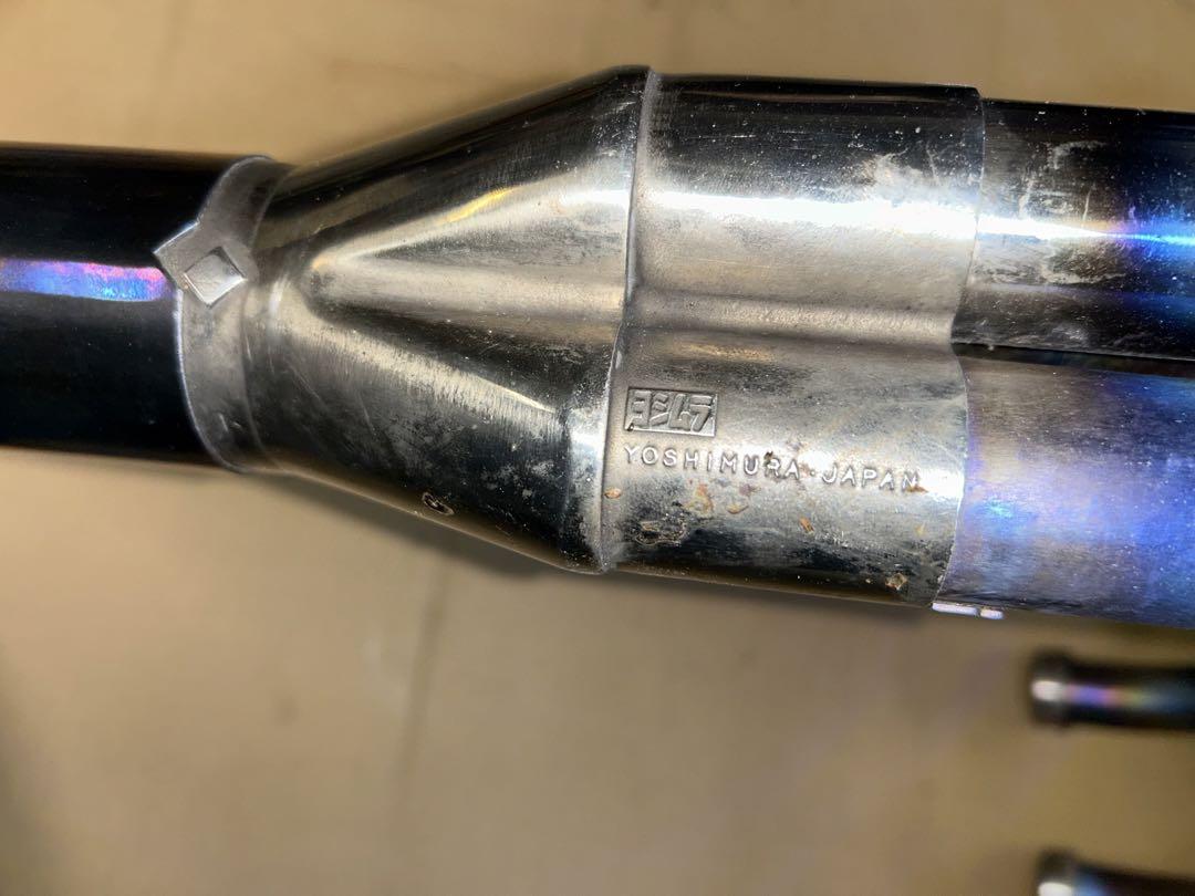 zrx400 フルチタン　ヨシムラサイクロン　当時物