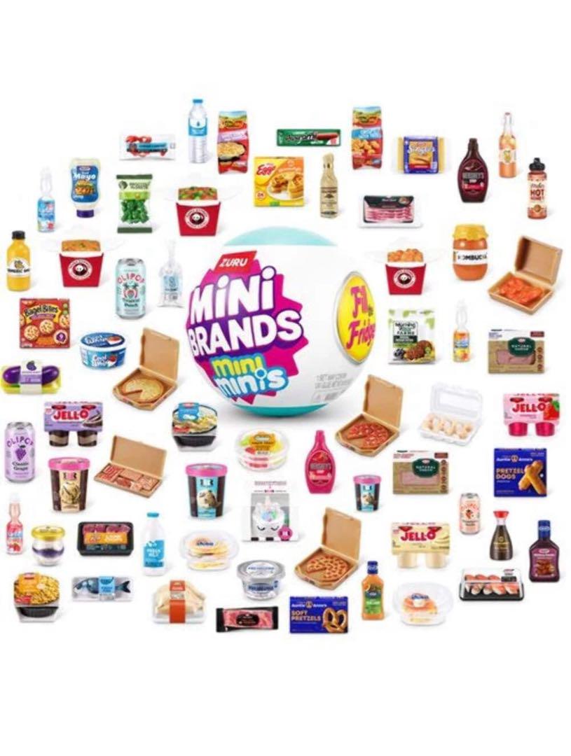 Mini brands ミニブランズ Fill the fridge 4個
