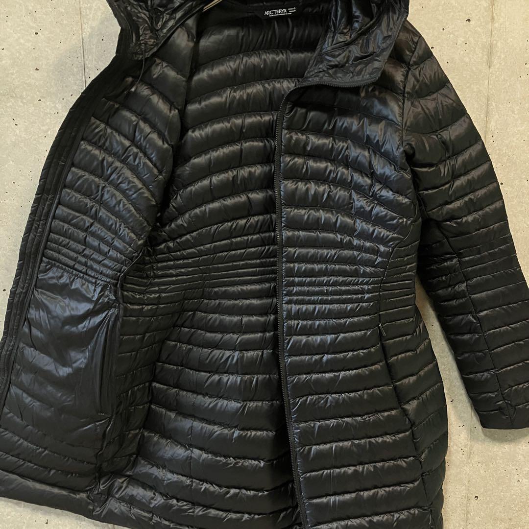 ARC'TERYX/アークテリクス『S』ダウンジャケット　ロング　フーテッド