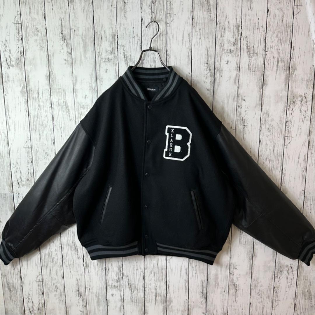 【激レア】エクストララージ バランサ コラボ スタジャン XL 釜山 ビッグロゴ