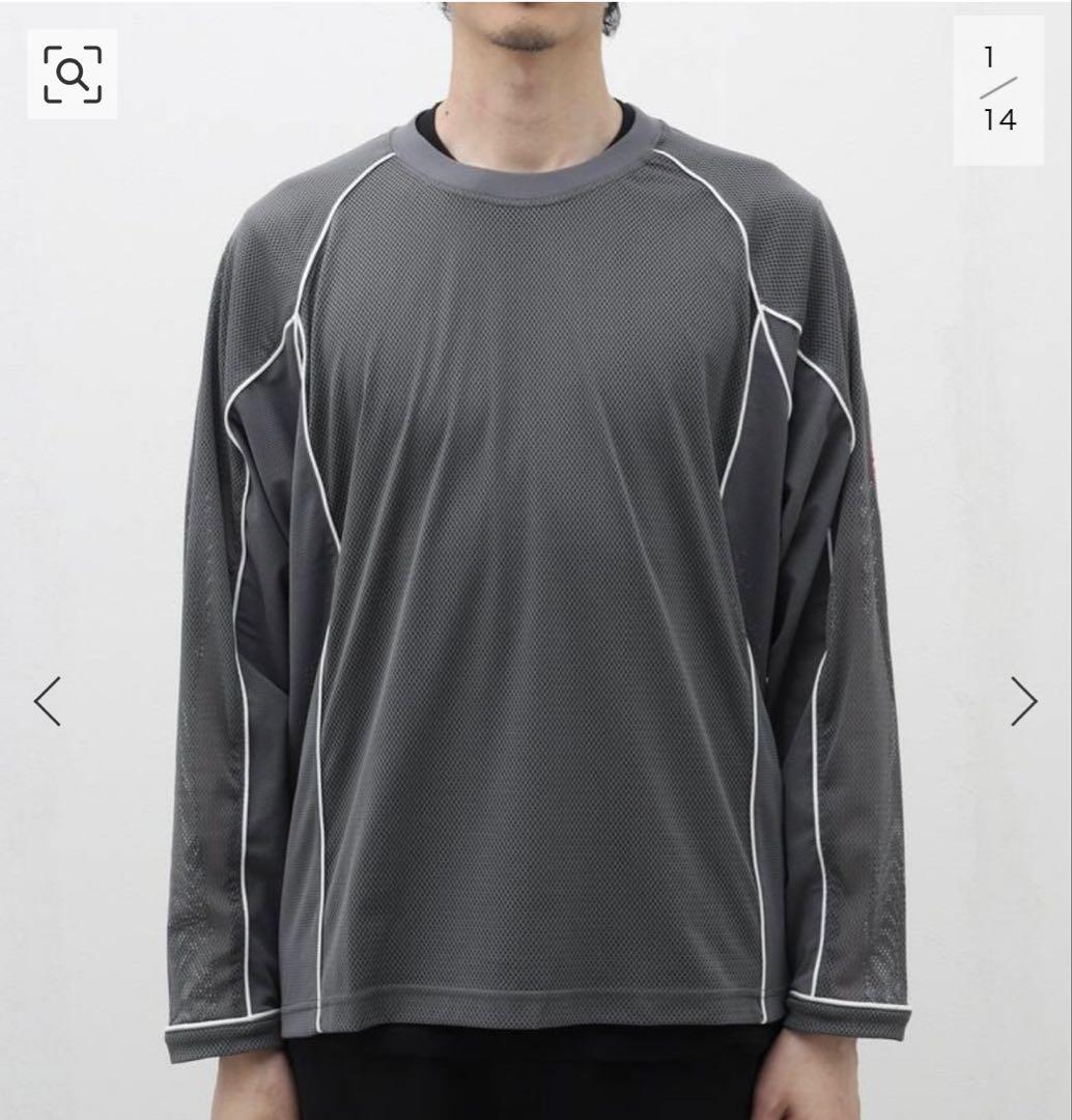 トップス c.e cavempt MESH RAGLAN LONG SLEEVE T