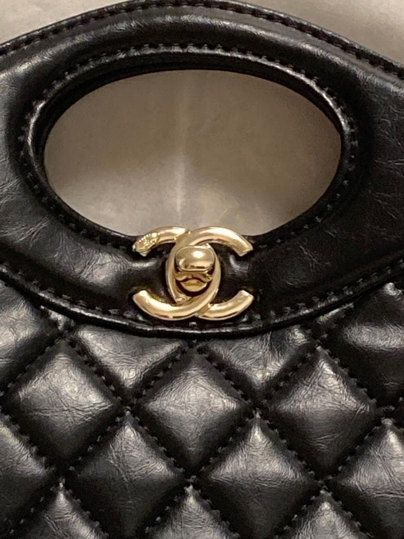 シャネル 31 カーフスキン 2WAYブラック ゴールド金具 シャネル 31 カーフスキン 2WAYブラック ゴールド金具