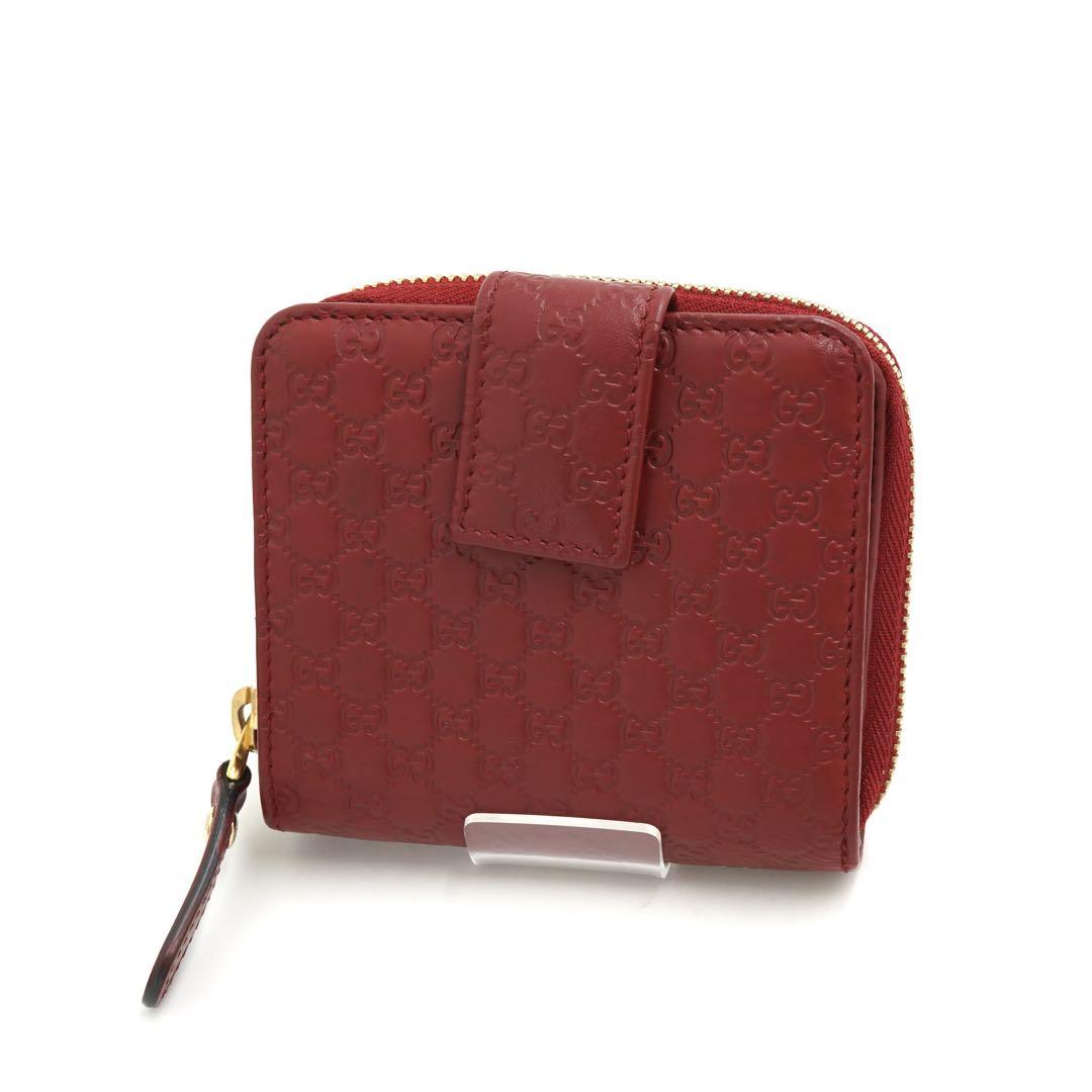 ✨新品未使用・箱保存袋　GUCCI ミニ財布　マイクロGG インターロッキング ✨新品未使用・箱付き✨ GUCCI ミニ財布 マイクロGG インター