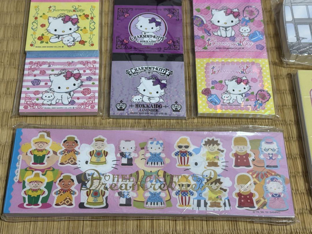 激レア 平成キティ＆チャーミーキティ メモまとめ売り - メルカリ