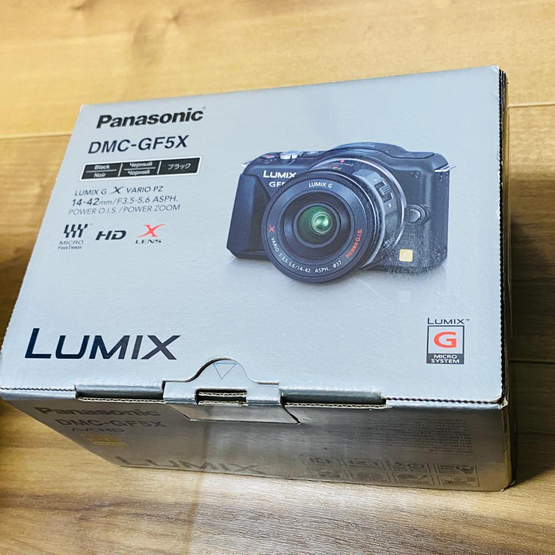 パナソニック ルミックス DMC-GF5 一眼 電動ズームレンズ付属
