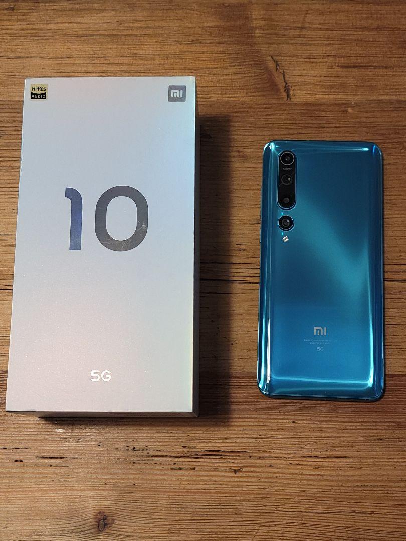 Xiaomi Mi10 グローバル版 Coral Greem
