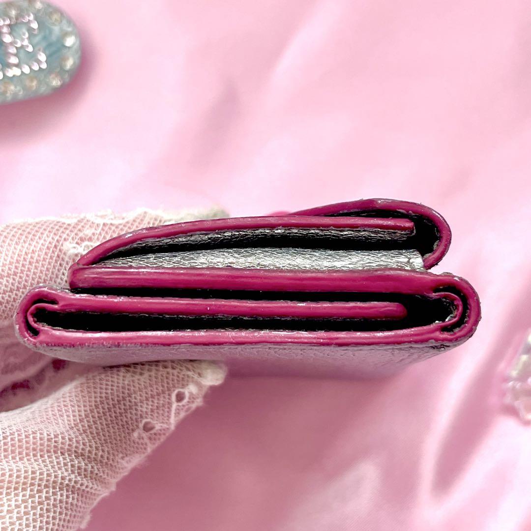 美品】miu miu ミュウミュウ マドラス ラブレター 三つ折り財布